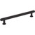 Top Knobs TK3333BLK: 6-5/16" Lambert Bar Cabinet Pull - Flat Black