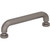 Top Knobs TK3321AG: 3-3/4" Stanmore D-Handle Cabinet Pull - Ash Gray