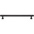 Top Knobs TK3335BLK: 8-13/16" Lambert Bar Cabinet Pull - Flat Black