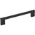 Top Knobs TK3384BLK: 6-5/16" Newburn D-Handle Cabinet Pull - Flat Black
