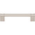 Top Knobs TK3383BSN: 5-1/16" Newburn D-Handle Cabinet Pull - Brushed Satin Nickel