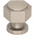 Top Knobs TK3320BSN: 1-1/4" Stanmore Hexagon Cabinet Knob - Brushed Satin Nickel