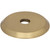 Top Knobs TK3350HB: 1" Brockwell Round Backplate - Honey Bronze