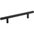 Elements 204SSMB: 128 mm cc Naples Bar Cabinet Pull - Matte Black Stainless Steel