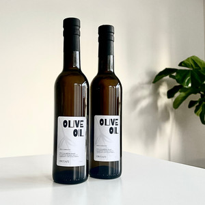 Olive Oil Duo - 2023 Harvest shown - 2, 12oz Bottles. Olive Oil Duo - 2023 Harvest shown - 2, 12oz Bottles.