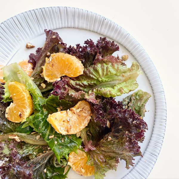 CORKY'S NUTS - Summer salad w/ chopped Raw Organic Pecans.