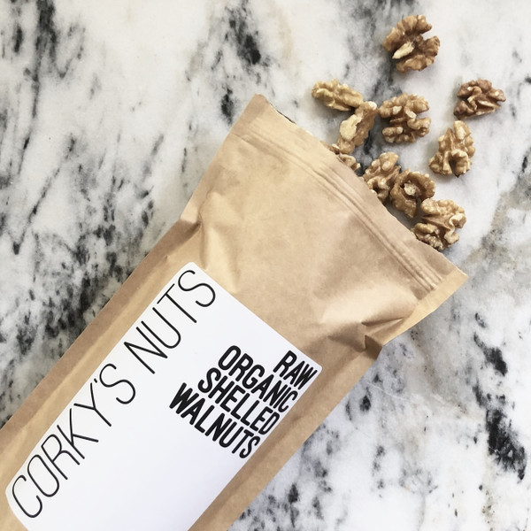 Raw Organic Walnuts - Chandler Variety - 1lb bag