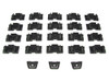 Windshield Molding Clip for Honda Accord 1982-1983 23pc Precision PCK-429-82