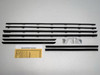 Window Sweeps Felt Kit for 1962-1963 Pontiac Tempest - Front Rear Black Weatherstrip Set Window Sweeps Felt Kit for 1962-1963 Pontiac Tempest - Front Rear Black Weatherstrip Set