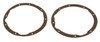 Headlight Gasket Kit Weatherstrip Seal for International All 2pc Cork USA Made