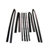 1968-1971 Dodge Pickup Window Sweeps Channel Kit LH, RH - 8 Pieces - US Made - Smooth Window Movement & Noise Reduction 1968-1971 Dodge Pickup Window Sweeps Channel Kit LH, RH - 8 Pieces - US Made - Smooth Window Movement & Noise Reduction