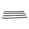 Window Sweeps Felt Kit Belt Line Weatherstrip for 1974-1993 Dodge D150, D250, D350 - Left & Right - 4 Pieces - USA Made