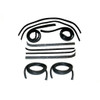 Window Sweeps Channel Door Seal Kit for 1973-1979 Ford F100, F150, Bronco - 10 Piece Set