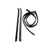 Window Sweeps Channel Kit LH for Chevrolet & GMC Vehicles 1973-1991 - Left Side, 3 Pieces, OEM Quality, Made in USA