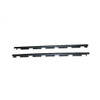 Window Sweeps Felt Kit Belt Line Weatherstrip for 1988-2002 GM Vehicles - Left & Right Side Coverage - OEM Quality Replicas