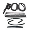 Window Sweeps Channel Door Seal Vent Window Kit for Chevrolet C10, C20, C30 1973-1980 - Front Left Right - 12 Pcs - US Made