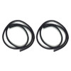 Rubber Weatherstrip Seal for Dodge Dakota: Front LH & RH, 1997-2004. Prevents drafts, reduces noise, and ensures a snug fit