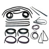 Window Sweeps Channel Door Seal Vent Window Kit for 1978-1979 Ford Bronco LH, RH - High-Quality Rubber Seals - USA Made