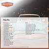 Belt Weatherstrip Kit Rear, LH and RH for 1973-1991 GMC C/K Truck and More