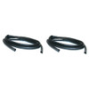 Weatherstrip Seal Kit for 1973-1991 Chevrolet, GMC Vehicles - Fits LH, RH Doors - EPDM Rubber - Easy Installation