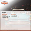 Door Rubber Weatherstrip Seal for 1977-1986 Oldsmobile Impala and More