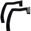 Fender Dust Splash Shield for Mopar Dodge Charger 1968-69 2DR Rubber Made in USA