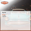Glove Box Liner Insert for 1968 Pontiac GTO Lemans Convertible Right Front Black