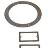 Body Gasket Kit Weatherstrip Seal for 1960 Ford/Mercury Falcon Comet Rear Black