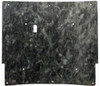 1969-1970 Ford Mustang Hood Insulation Pad Heat Shield in Grey/Black Fiberglass for Engine Noise Reduction & Paint Protection