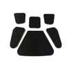1963-64 AMC Classic Gray/Black Fiberglass Hood Insulation Pad Heat Shield for Engine Noise Reduction & Heat Protection
