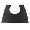 1969 Chevrolet Camaro Gray Fiberglass Hood Insulation Pad Heat Shield Front 1 pc - Reduce Engine Noise & Heat, Made in USA