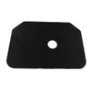 1971-1974 Dodge Charger Gray Hood Insulation Pad Heat Shield Fiberglass Front 1 Piece Engine Noise Reduction Kit