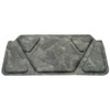 1968-1969 Dodge Charger Gray Hood Insulation Pad Heat Shield Molded Fiberglass Front Engine Noise Reduction Kit. 1968-1969 Dodge Charger Gray Hood Insulation Pad Heat Shield Molded Fiberglass Front Engine Noise Reduction Kit.
