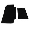 Trunk Floor Mat Cover for 1967-1968 Chrysler Imperial Hardtop, Black Carpet Material, Made in USA.