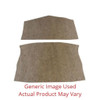 1966-67 Dodge Coronet Headliner Insulation Kit Gray Jute Material Front Rear Left Right - US Made Quality - Improve Cabin