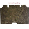 1966 Oldsmobile Cutlass Hood Insulation Pad Heat Shield - Fiberglass Molded Front Cover in Gray, US Made.