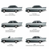 Spare Tire Cover Board Wood Hardboard Aqua Houndstooth 1pc for 64-67 Cutlass 2Dr
