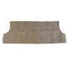 Trunk Divider Insulation Jute 1pc for 1966-1967 Chevrolet Chevelle Hardtop Gray