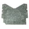Hood Insulation Pad Heat Shield for 1975-1980 Ford Granada Monarch Gray Front