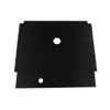 Hood Insulation Pad Heat Shield for Ford LTD II, Thunderbird, Ranchero - Gray Fiberglass Material - Reduce Engine Noise.