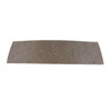 1965-67 Pontiac Grand Prix Rear Package Tray Insulation in Gray Jute Material for Hardtop Body Style