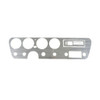 Dash Cover Insert Trim for 1967 Pontiac GTO Aluminum on Aluminum Backer Standard
