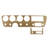 Dash Cover Insert Trim for 1967 Pontiac GTO Standard W/Air Dash Wood Veneer