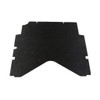 Hood Insulation Pad for 1975-1980 Ford Monarch 1/2" Gray/Black 1Pc Fiberglass Hood Insulation Pad for 1975-1980 Ford Monarch 1/2" Gray/Black 1Pc Fiberglass