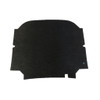 Hood Insulation Pad for 1975-1980 Mercury Bobcat 1/2" Gray/Black 1Pc Fiberglass