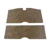 1979-93 Ford Mustang Headliner Insulation Kit Gray Jute Material Front Rear Sedan Coupe 2DR - US Made Quality - Reduce Heat 1979-93 Ford Mustang Headliner Insulation Kit Gray Jute Material Front Rear Sedan Coupe 2DR - US Made Quality - Reduce Heat