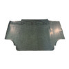 Trunk Floor Mat Cover for 1967-1968 Oldsmobile 88 2 Door Coupe, Convertible Aqua.