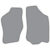 Floor Mats for 1974-1978 Nissan B210 Pattern Cutpile Front Row 2Pc
