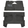 Interior Carpet for 1959 Pontiac Star Chief Sedan, Molded Loop Style, Complete Kit in Black - Enhance Your Vehicle's Look!