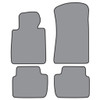 Floor Mats for 1999-2000 BMW 328i Sedan 4DR Molded Cutpile Complete 4Pc